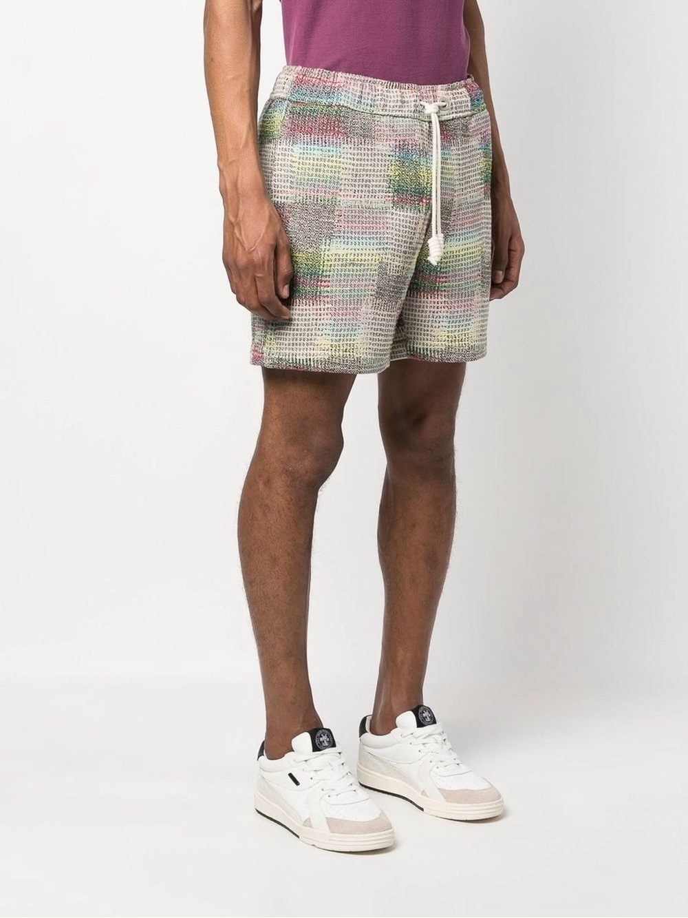 Palm Angels Graphic Prin short in multicolored size 48 US M